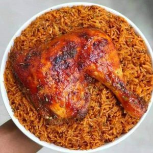Jollof Rice + Turkey