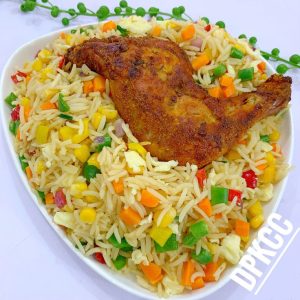 Chinese Fried Rice + Chicken