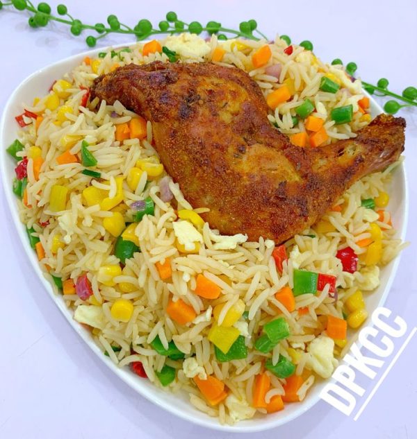 Chinese Fried Rice + Chicken