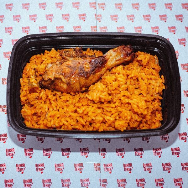 Jollof Rice + Chicken